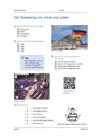 Vorschau - Arbeitsblätter - Der Bundestag (6 ABs + Lösungen) - Seite 1