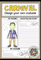 Vorschau - Arbeitsblätter - Design your own costume - Writing - Deckblatt