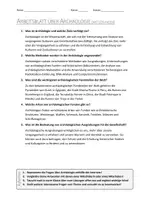 Vorschau - Arbeitsblätter - AB mit Fragen zum Thema "Archäologie" + Lösungsblatt + Infografik - Seite 2