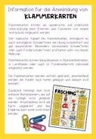 Vorschau - Spiele - FASCHING / KARNEVAL - Klammerkarten - Seite 1