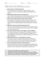 Vorschau - Arbeitsblätter - AB mit Fragen zum Thema "Bienen" + Lösungsblatt + Mindmap + Infografik - Seite 3