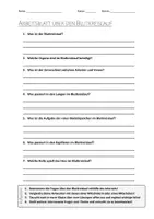Vorschau - Arbeitsblätter - AB mit Fragen zum Thema "Blutkreislauf" + Lösungsblatt + Mindmap + Infografiken - Deckblatt