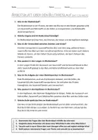 Vorschau - Arbeitsblätter - AB mit Fragen zum Thema "Blutkreislauf" + Lösungsblatt + Mindmap + Infografiken - Seite 3