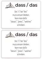 Vorschau - Poster - Materialpaket Merksätze und Eselsbrücken | Rechtschreibung - Deckblatt