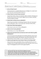 Vorschau - Arbeitsblätter - AB mit Fragen zum Thema "Charles Darwin" + Lösungsblatt + Mindmap + Infografik - Seite 3