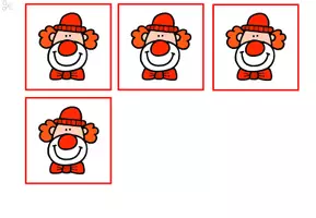 Vorschau - Arbeitsblätter - Klettaufgaben: Fasching / Karneval - Seite 3