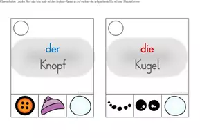 Vorschau - Fördermaterial/Inklusion - Klammerkarten: Schneemann bauen / Lese- und Höraufgaben - Seite 3