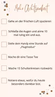 Vorschau - Poster - Achtsamkeit/ kurze Aufgaben/ Entschleunigung - Deckblatt