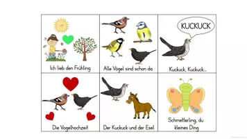 Vorschau - Fördermaterial/Inklusion - Frühling: Liederauswahl mit Symbolen - Seite 3