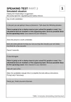 Vorschau - Aufgabenkarten - Speaking Test New 1 - Seite 3
