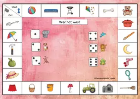 Vorschau - Spiele - Akkusativ üben - Maskulin - Deckblatt