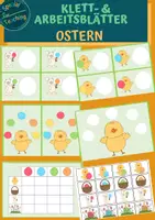 Vorschau - Arbeitsblätter - Klett- & Arbeitsblätter: Ostern - Deckblatt