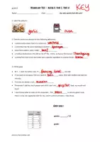 Vorschau - Test - Vokabeltest Jg. 8 zu Access 4 Unit 2 Part A food Englisch - Seite 3