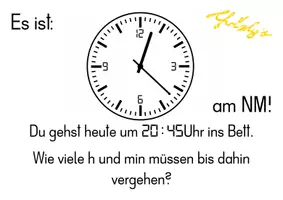 Vorschau - Stationenlernen - In wie viel h/min ist es...? - Zeitspannen - Uhrzeit - Seite 2