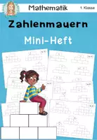 Vorschau - Arbeitsblätter - Zahlenmauern Mini-Heft | Mathe Klasse 1 Grundschule - Deckblatt