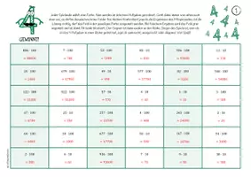 Vorschau - Arbeitsblätter - Multiplizieren mit 10 & 100 - Spiel - Seite 3