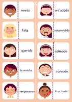 Vista previa - Juegos / Gamificación - Dominó de las Emociones - Emotions Domino´s Game - página 1