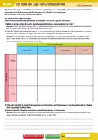 Vorschau - Arbeitsblätter - Ich stelle die Lage von Großstädten fest - Deckblatt