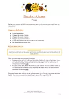 Aperçu - Apprentissages en autonomie - Puzzles Coeurs - Photos pour la Saint Valentin - Page 1