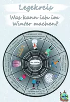 Vorschau - Stationenlernen - Legekreis "Was kann ich im Winter machen?" DaZ / Deutsch - Deckblatt