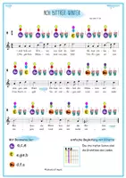Vorschau - Anderer Materialtyp - "ach bittrer Winter" Boomwhacker- und Gitarrenbegleitung - Seite 2