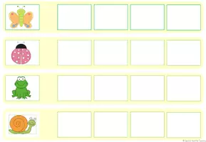 Vorschau - Arbeitsblätter - Klettmappe Frühlingstiere - Seite 2