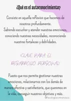 Vista previa - Hojas de trabajo - Actividades para trabajar tu Autoconocimiento. - Portada