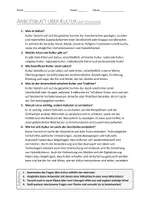 Vorschau - Arbeitsblätter - AB mit Fragen zum Thema "Kultur" + Lösungsblatt + Infografik - Seite 3