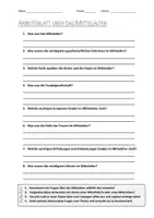 Vorschau - Arbeitsblätter - AB mit Fragen zum Thema "Mittelalter" + Lösungsblatt + Infografik - Deckblatt