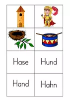 Vorschau - Spiele - Lesebox 2: Paare finden / Legematerial - Seite 3