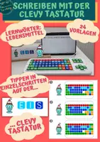 Vorschau - Unterrichtsreihen - Schreiben mit der Clevy Tastatur - Lebensmittel - Deckblatt