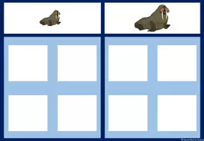 Vorschau - Fördermaterial/Inklusion - Klein oder groß? - Tiere der Arktis & Antarktis - Seite 3