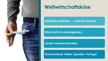 Vorschau - Präsentationen/Tafelbilder - Wirtschaftskrise (Präsentation und H5P) - Seite 3