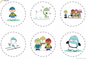 Vorschau - Arbeitsblätter - BUNDLE: WINTER (mehrfach differenziert) - Seite 3
