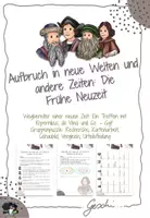 Vorschau - Arbeitsblätter - UR7 Aufbruch in neue Welten und andere Zeiten: Die Frühe Neuzeit - 3.-8. Stunde: Wegbereiter einer neuen Zeit Ein Treffen mit Kopernikus, da Vinci und Co - Deckblatt