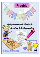 Vorschau - Anderer Materialtyp - Aufgabenteppich (Kreative Schreibaufgaben) - Deckblatt