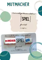 Vorschau - Anderer Materialtyp - Mutmacher / Mutmachkarten für Prüfungen/Praktikum/Klausuren - Deckblatt
