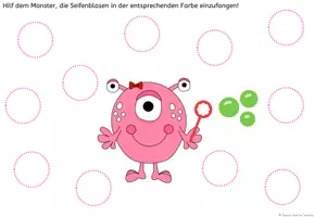 Vorschau - Arbeitsblätter - Klett- und Arbeitsblätter: Lesen und Schreiben mit Monstern - Seite 2