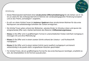 Vorschau - Arbeitsblätter - Strukturierter Ziffernlehrgang: ZR 10 / Schulbeginn - Seite 1