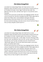 Vorschau - Arbeitsblätter - Leseverstehen - Lesetexte differenziert - Seite 3