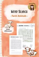 Vorschau - Arbeitsblätter - wachsendes Sparpaket: Word Search (9 Themen) - Seite 1