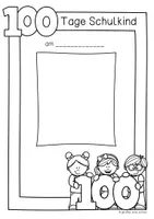 Vorschau - Unterrichtsreihen - 100 Tage Schulkind – Aktionen, Spiele & Deko (Materialpaket Klasse 1) - Seite 3