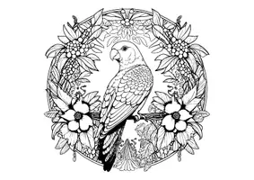 Vorschau - Mal- und Bastelvorlagen - Malvorlagen - Mandalas (Vögel) - Seite 2