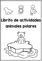 Vista previa - Hojas de trabajo - Librito de actividades de animales polares - página 1