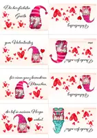 Vorschau - Mal- und Bastelvorlagen - Valentinstag 💝 Falthefte basteln verschenken selbst gestalten VALENTIN - Seite 2