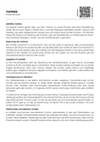 Vorschau - Arbeitsblätter - Vertrieb Arbeitsblatt (Infotext und Lösungen) - Deckblatt