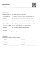 Vorschau - Arbeitsblätter - Unternehmen Arbeitsblatt (Infotext und Übungen) - Seite 1