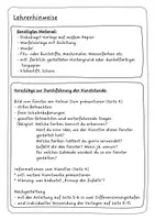 Vorschau - Arbeitsblätter - Diskokugel nach Gerhard Richter - Kunst Grundschule, Kunstidee Fasching, Karneval, Feiern, Neujahr - Seite 1