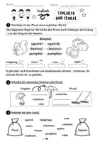Vorschau - Arbeitsblätter - Englisch Arbeitsblätter: Grammar & Talk 1 - Seite 1