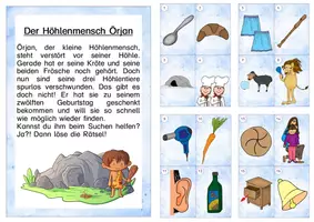 Vorschau - Arbeitsblätter - Lesespaziergang Ö - Seite 1